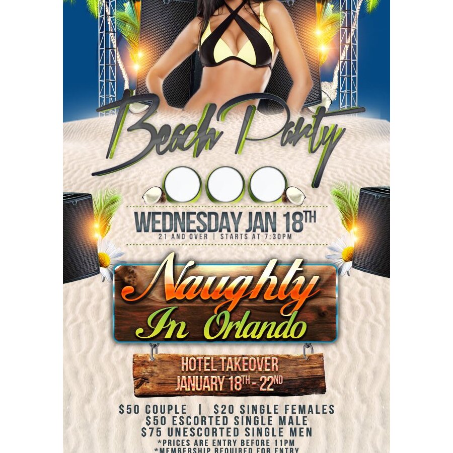 Naughty in Orlando Hotel Takeover