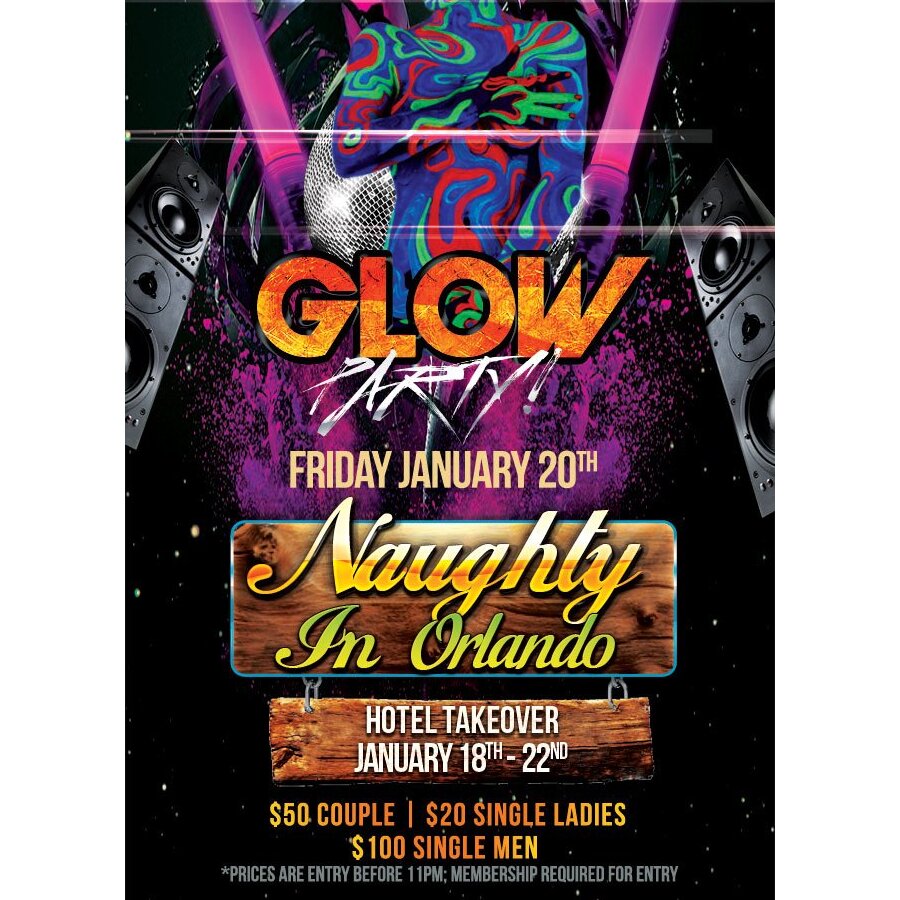 Naughty in Orlando Hotel Takeover