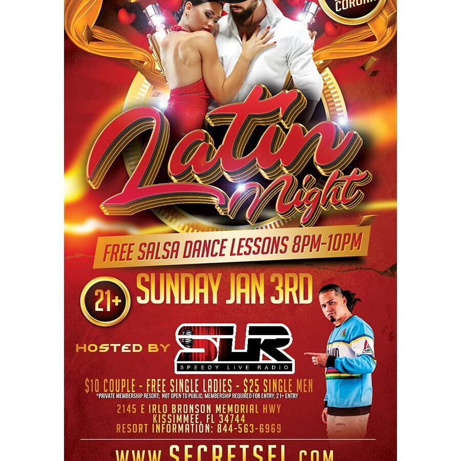 Latin Night - FREE Salsa lessons