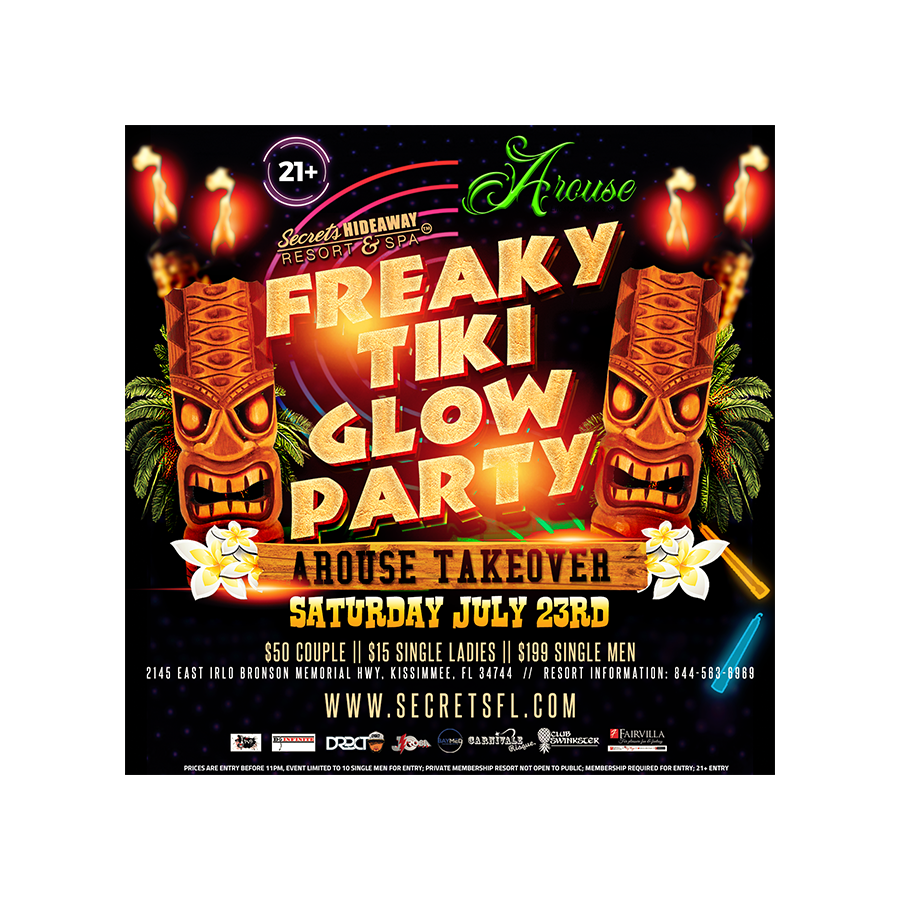 Freaky Tiki Glow Party - Arouse Weekend