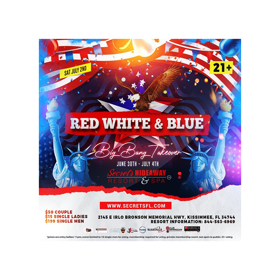Red White & Blue - Big Bang Takeover