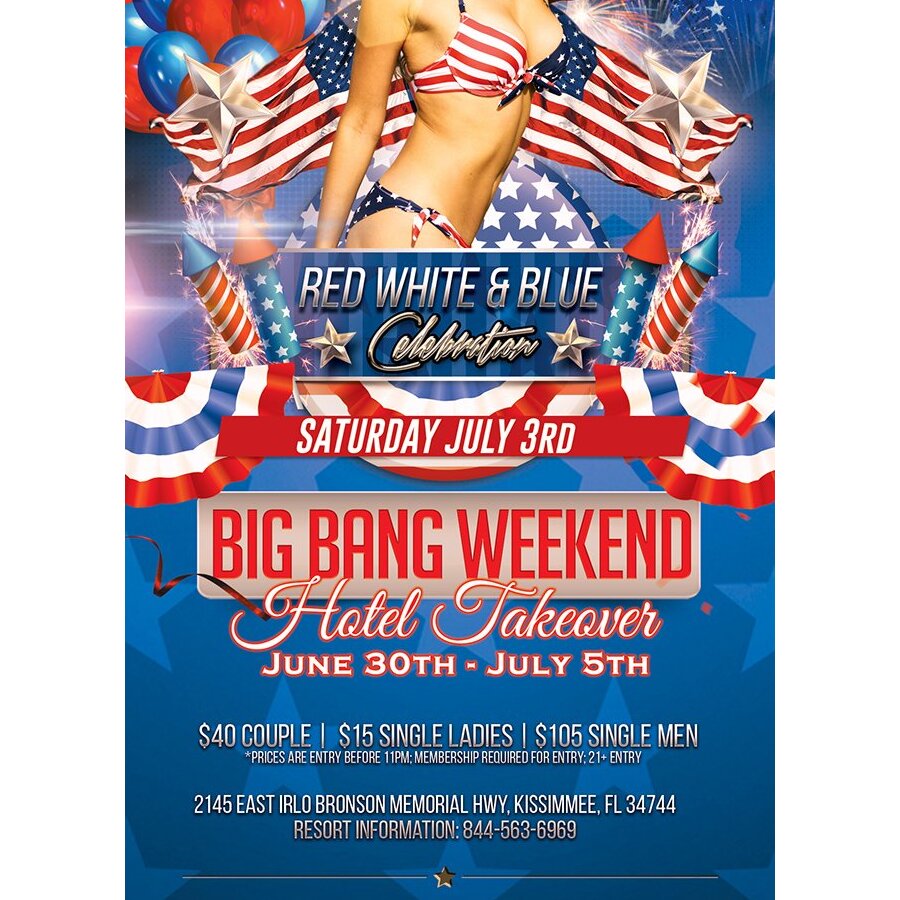 Red White & Blue - Big Bang Takeover