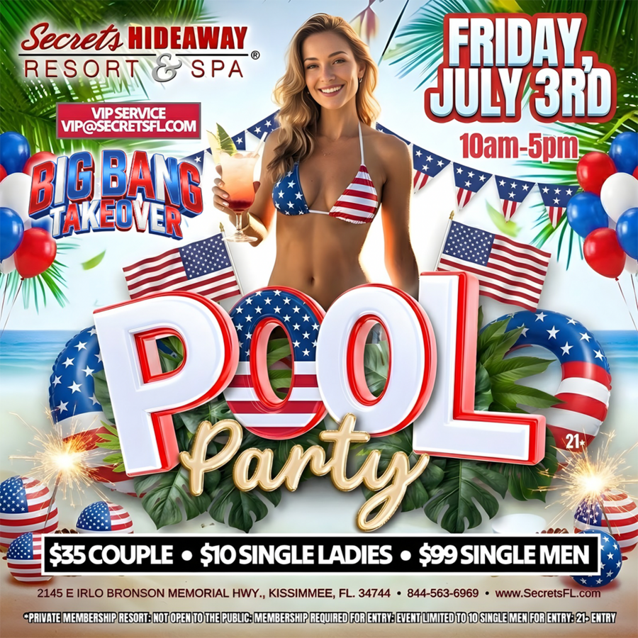 Friday Pool Party - Big Bang™ Takeover
