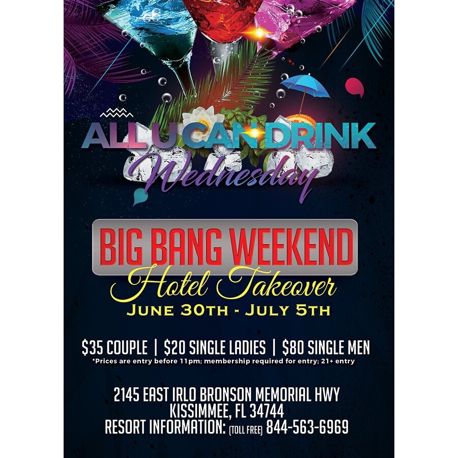 All U Can Drink - Big Bang Takeover