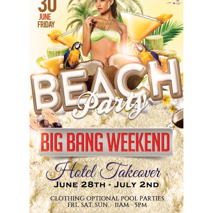 Beach Party - Big Bang Weekend Takeover