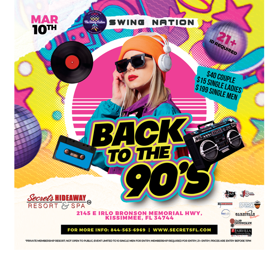 Back to the 90's - Swing Nation weekend