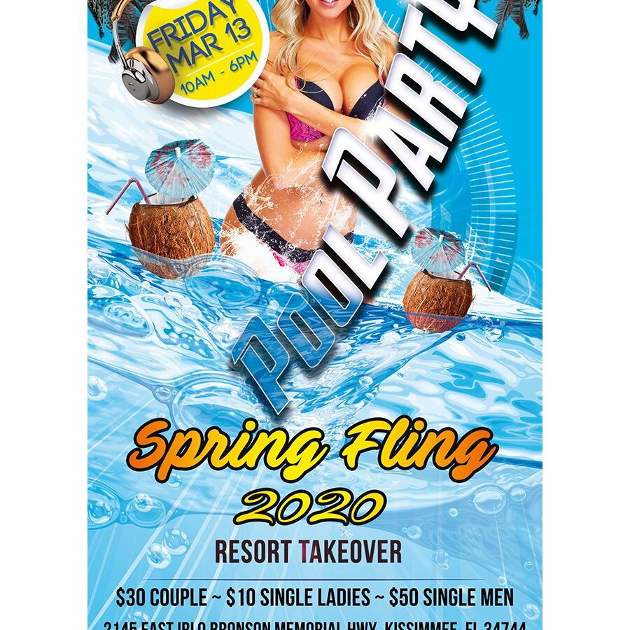 Friday Pool Party - Spring Fling Takeover
