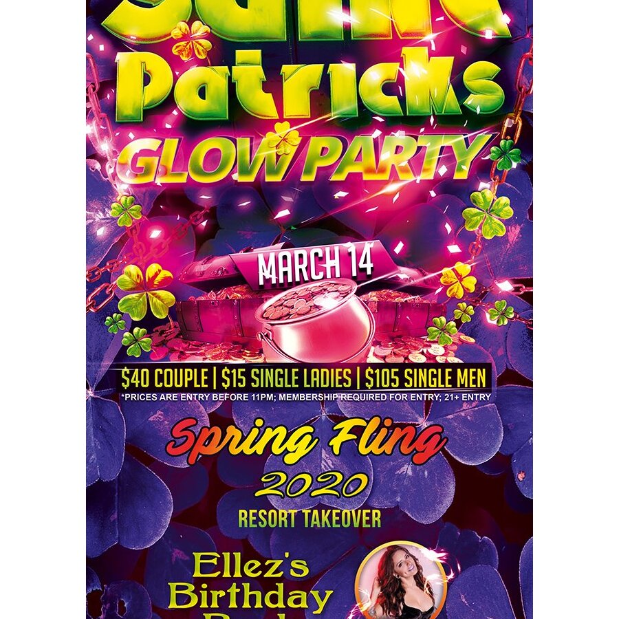 St Patrick's Glow Party - Spring Fling Takeover