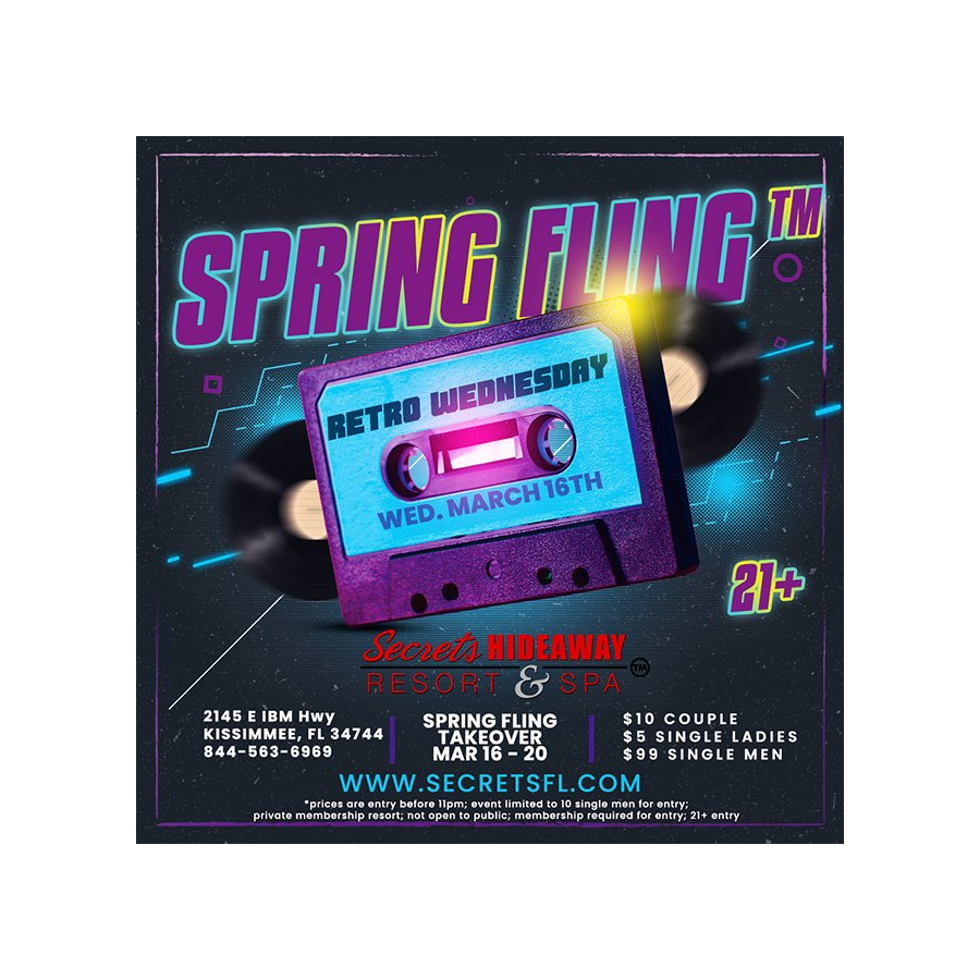 Retro Wednesday - Spring Fling Takeover