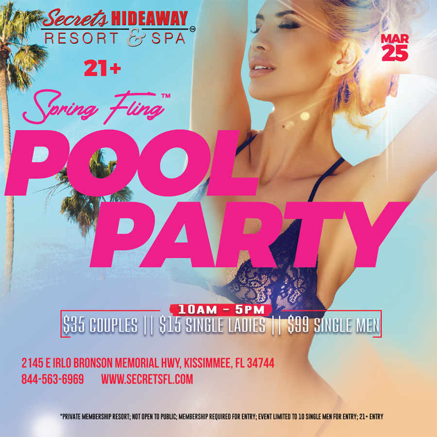 Pool Party 10am-5pm - Spring Fling 2023