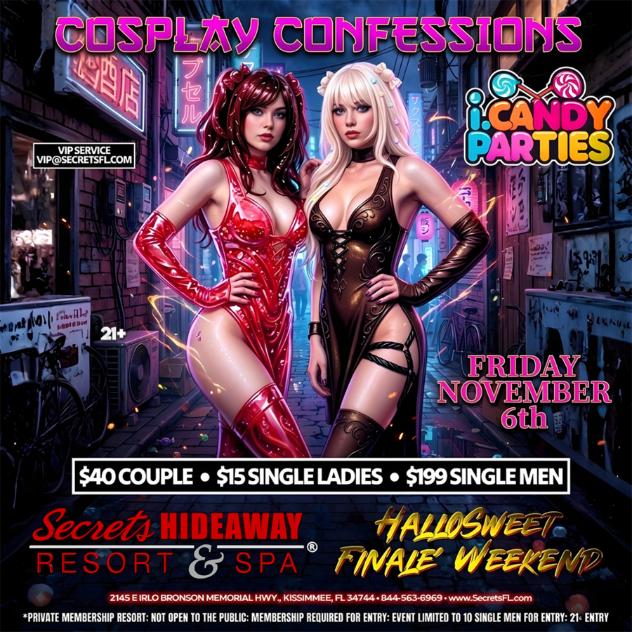 Cosplay Confessions - i.Candy Hallowsweet Takeover