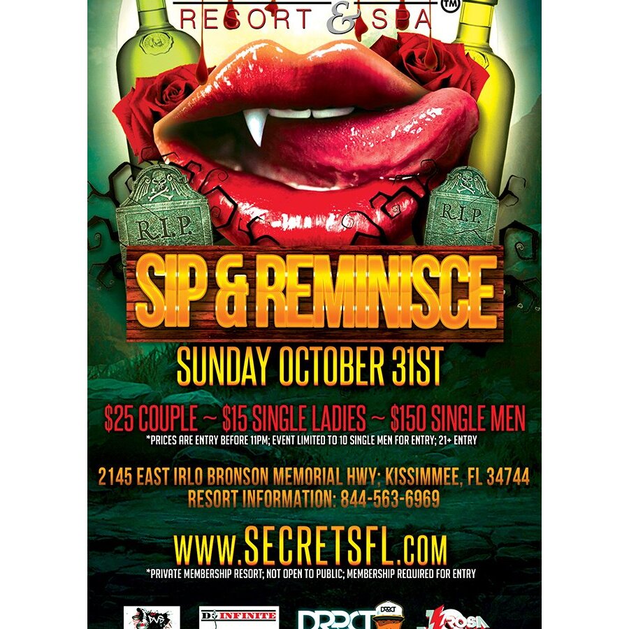 Sip & Reminisce Halloween