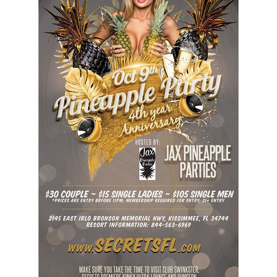 Pineapple Party 4th year Anniversary