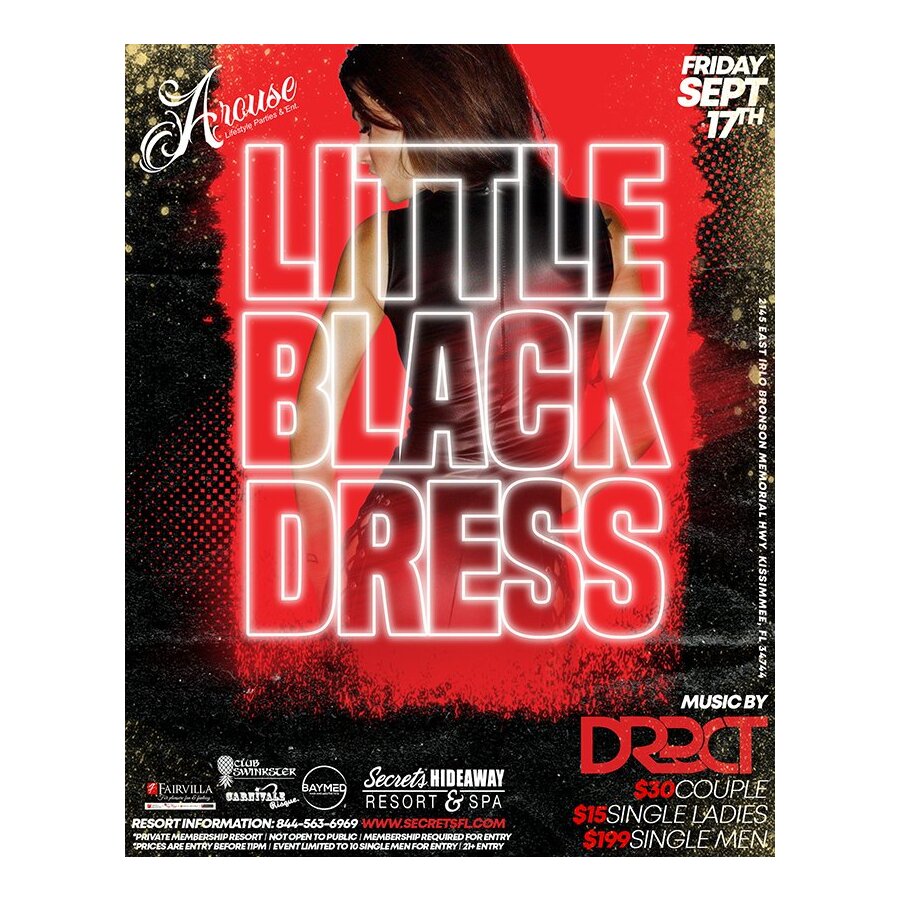 Little Black Dress - Arouse weekend