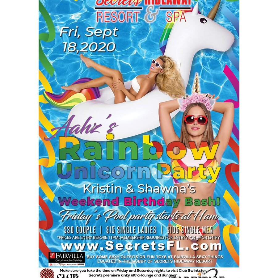 Rainbow Unicorn - Ahaz Party