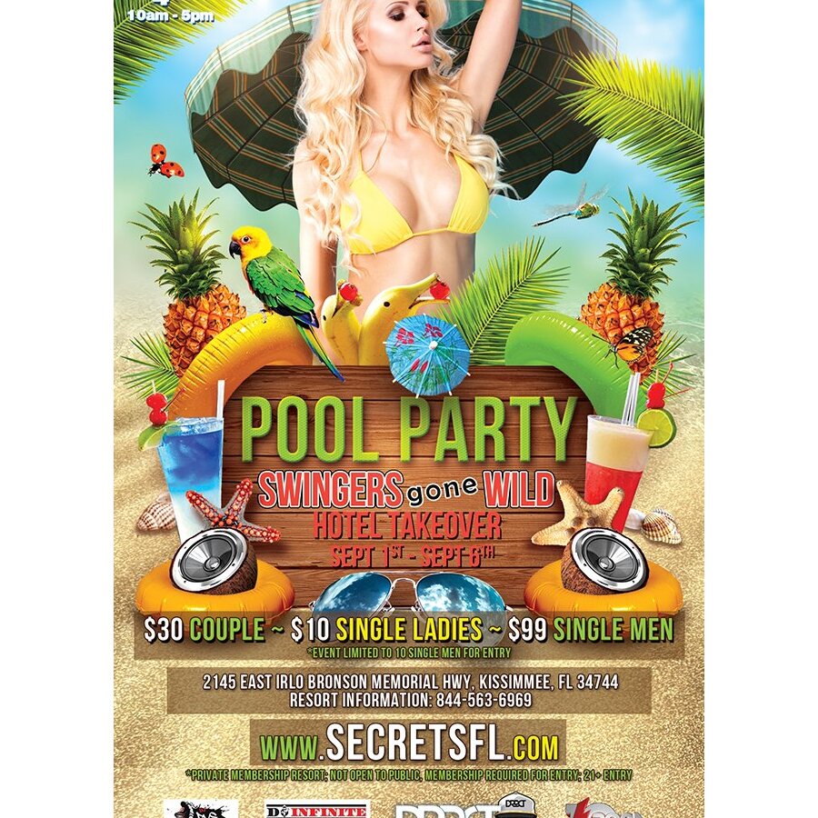 Saturday Pool Party 10am - 5pm