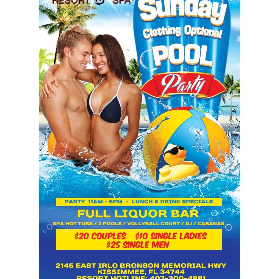 Sunday Pool Party 11am - 5pm