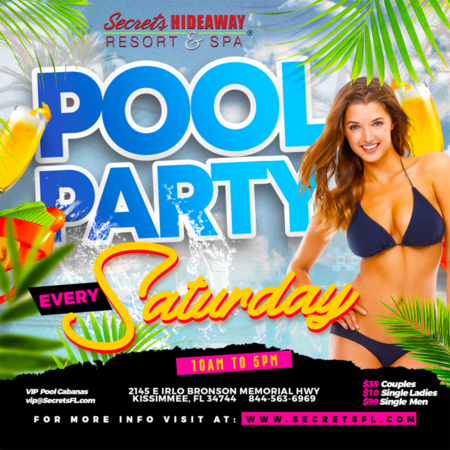 Pool Party 10am - 5pm i.Candy Lifestyle Takeover