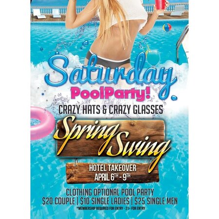Saturday Pool Party