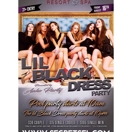 Little Black Dress - Aahz Party