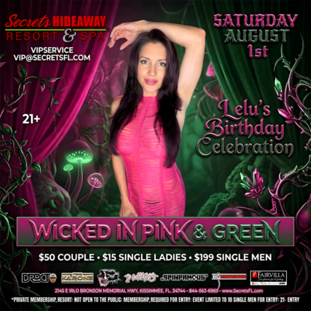 Wicked in Pink or Green - Lelu's Birthday Celebration
