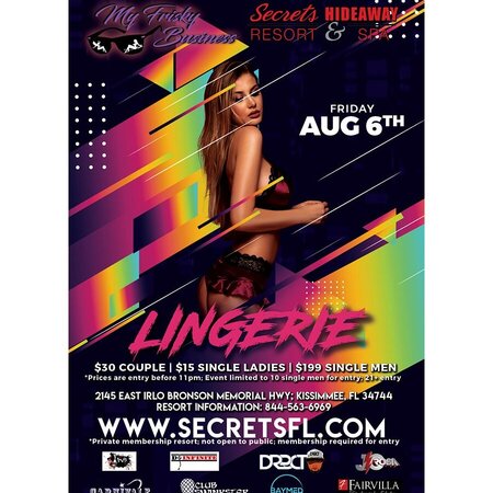 Lingerie - My Frisky Business Weekend