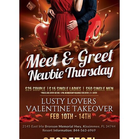 Meet & Greet - Lusty Lovers Valentine