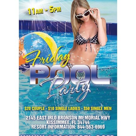 Friday Pool Party 11am-5pm