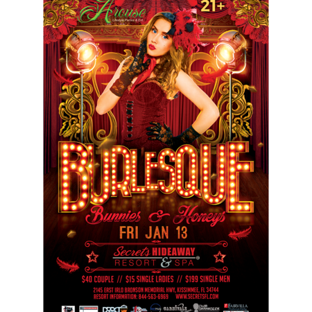 Burlesque Bunnies & Honeys - Arouse Lifestyle