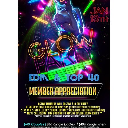 GLOW night