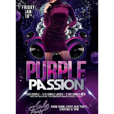 Purple Passion - Aahz Party Weekend Bash