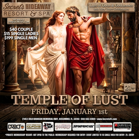 Temple of Lust - 2027/2028 New Years Celebration