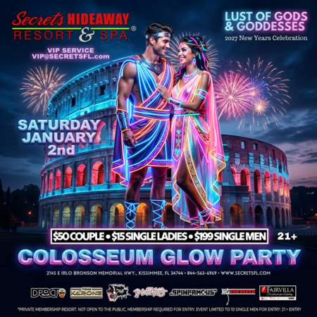 Colosseum Glow Party - Toga Glow