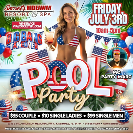Friday Pool Party - Big Bang™ Takeover