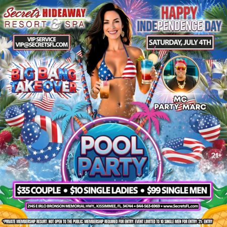 Saturday Pool Party - Big Bang™ Takeover