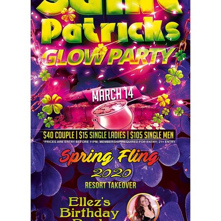 St Patrick's Glow Party - Spring Fling Takeover
