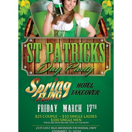 St. Patty's Party - Spring Fling Takeover
