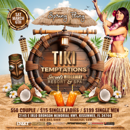 Tiki Temptations - Spring Fling Takeover