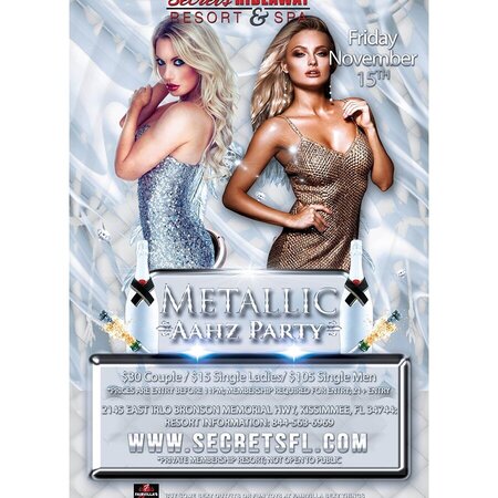 Metallic Party - Aahz Party Weekend