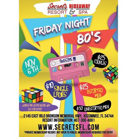 Friday Night 80's