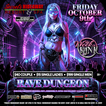 Rave Dungeon - Week of Kink® Takeover