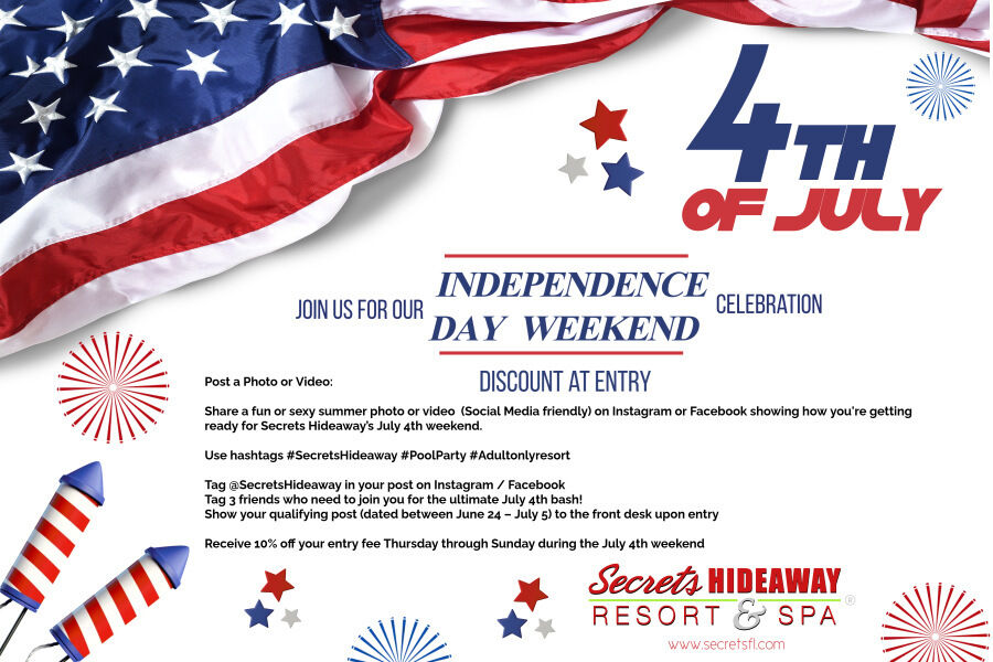 July 4th Weekend Discount