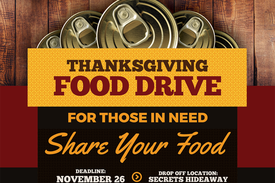 Food Drive Until November 26 2024