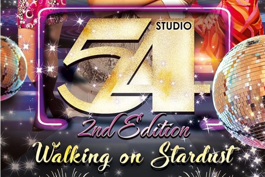 It's our NYE Studio 54: 2nd Edition - Walking on Stardust